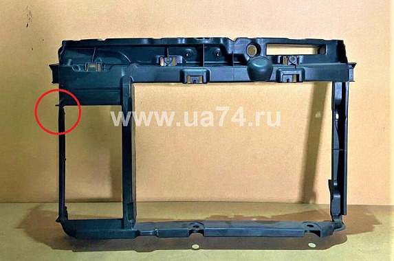 Рамка радиатора Peugeot 207 2006-2012 / Citroen C3 2005-2010 Дизель (Тайвань / Трещина) Дисконт 15%