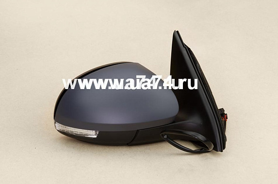 Зеркало правое (9к) электро/подогрев/автоскладывание/указатель поворота/подсветка Volkswagen Tiguan 2006-2017 (Тайвань)