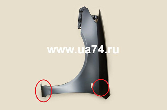 Крыло левое с отв. Toyota Camry 01-06 (Тайвань / Замятия) Дисконт 40%